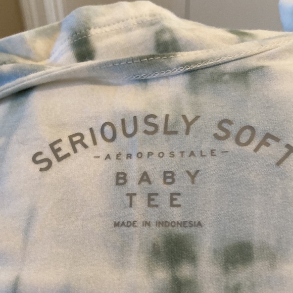 Tie dyed look crop top - Picture 4 of 5